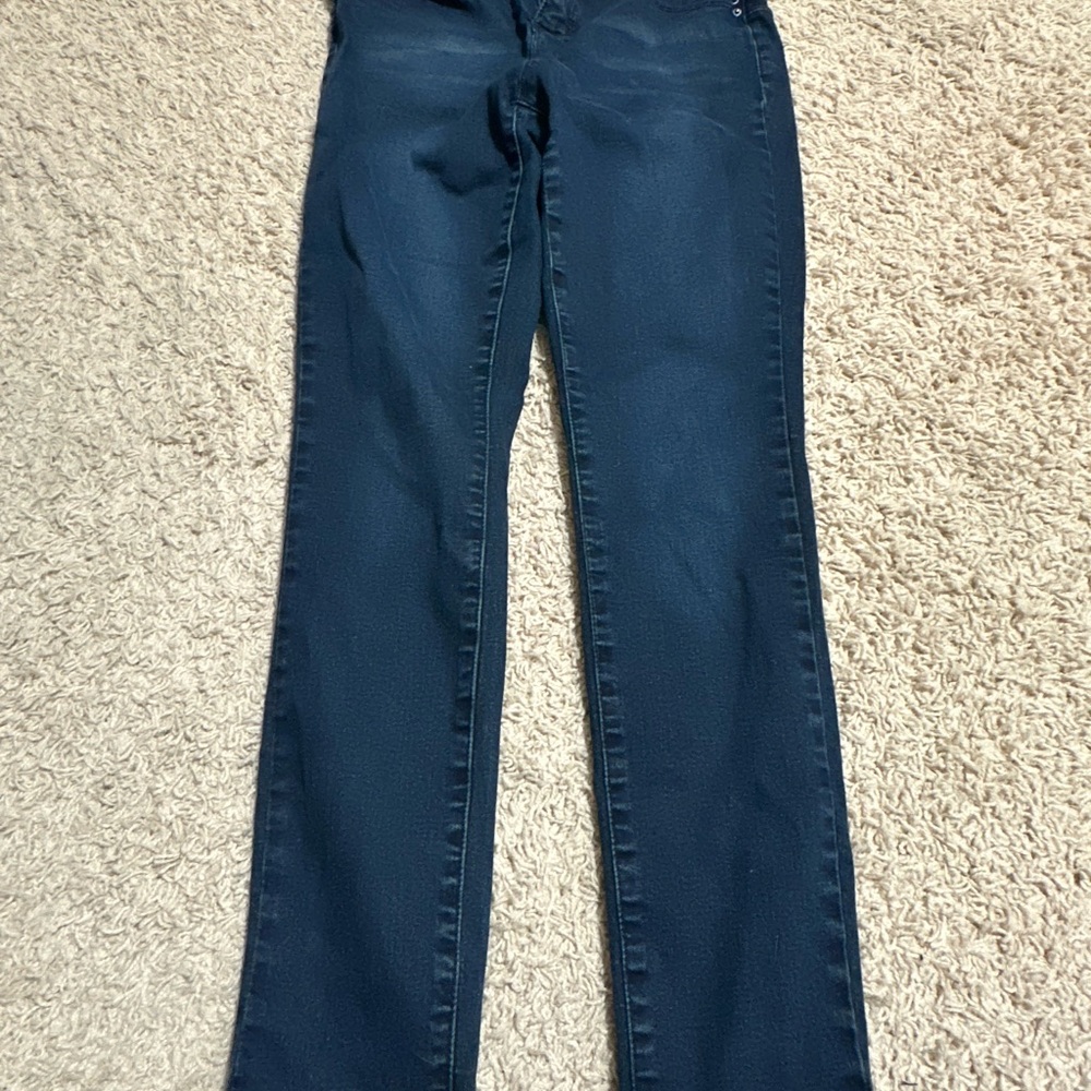 Royalty For Me Navy Straight Leg Jeans